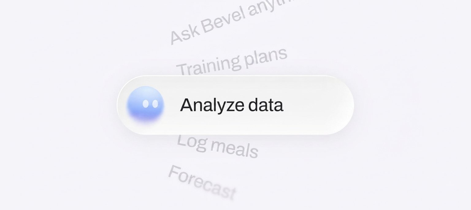 A clean UI interaction showing a highlighted white pill-shaped button labeled Analyze data with a glowing blue icon, overlaying a list of automated workflow options on a soft white background, illustrating Pyxa AI's single lifetime subscription model